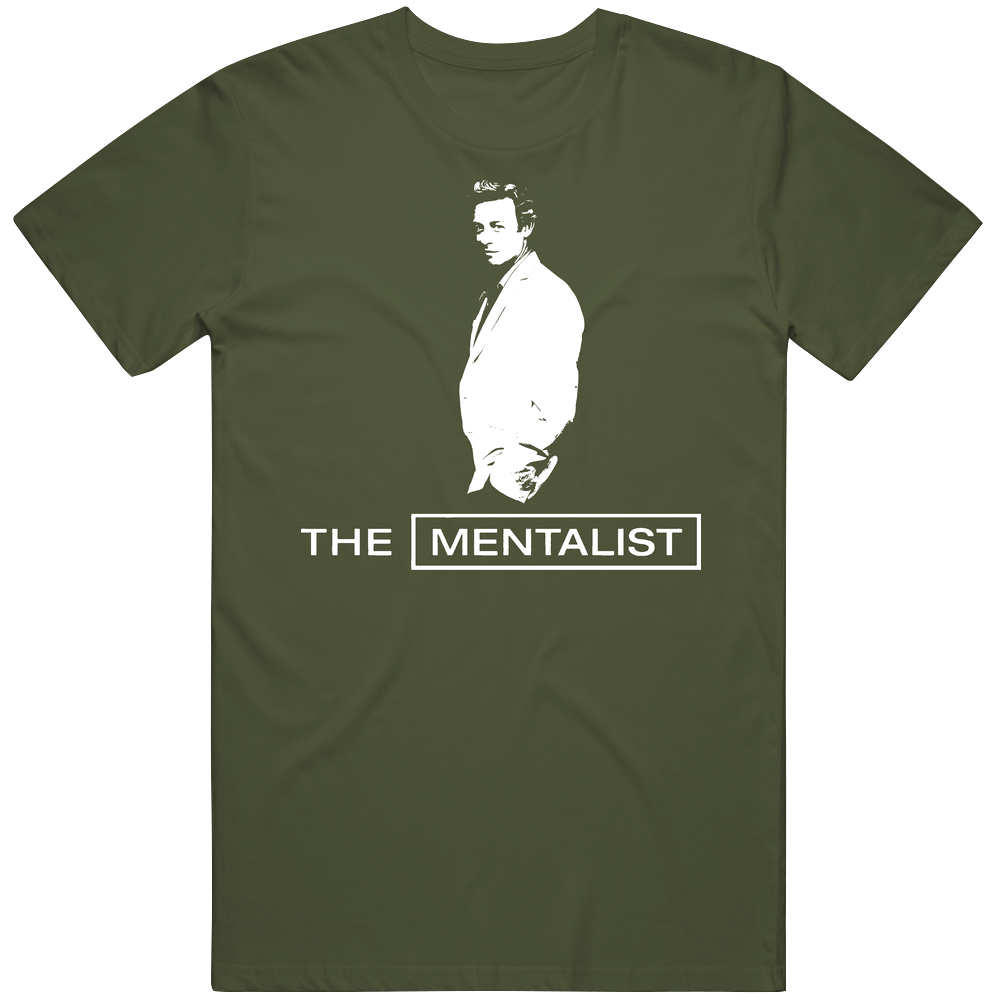 The Mentalist Hbo Tv Show Mens Cotton Tee T Shirt The Mentalist Hbo Tv Show Mens Cotton Tee T Shirt