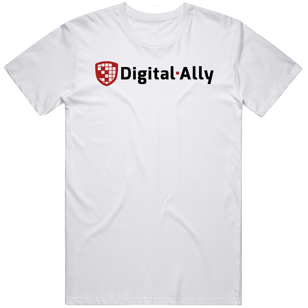 Digital Ally Inc Nasdaq Company Logo Employee Fan Mens Cotton Tee T Shirt Digital Ally Inc Nasdaq Company Logo Employee Fan Mens Cotton Tee T Shirt