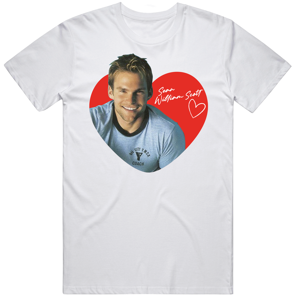 Sean William Scott 90s Movie Tv Stars Heartthrob Fan Mens Cotton Tee T Shirt Sean William Scott 90s Movie Tv Stars Heartthrob Fan Mens Cotton Tee T Shirt