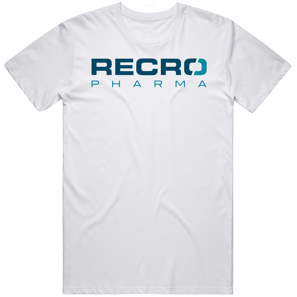 Recro Pharma Inc Nasdaq Company Logo Employee Fan Mens Cotton Tee T Shirt