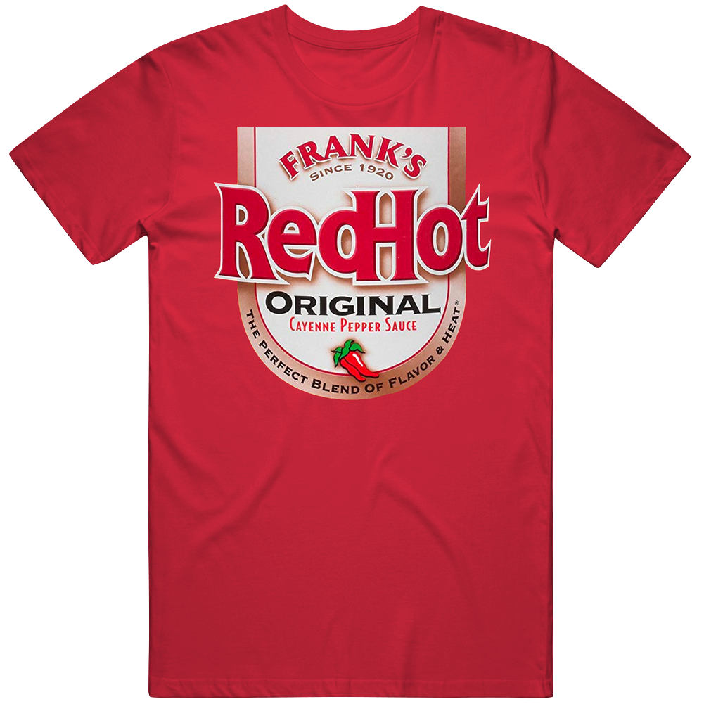 Franks Red Hot Halloween Costume Mens Cotton Tee T Shirt