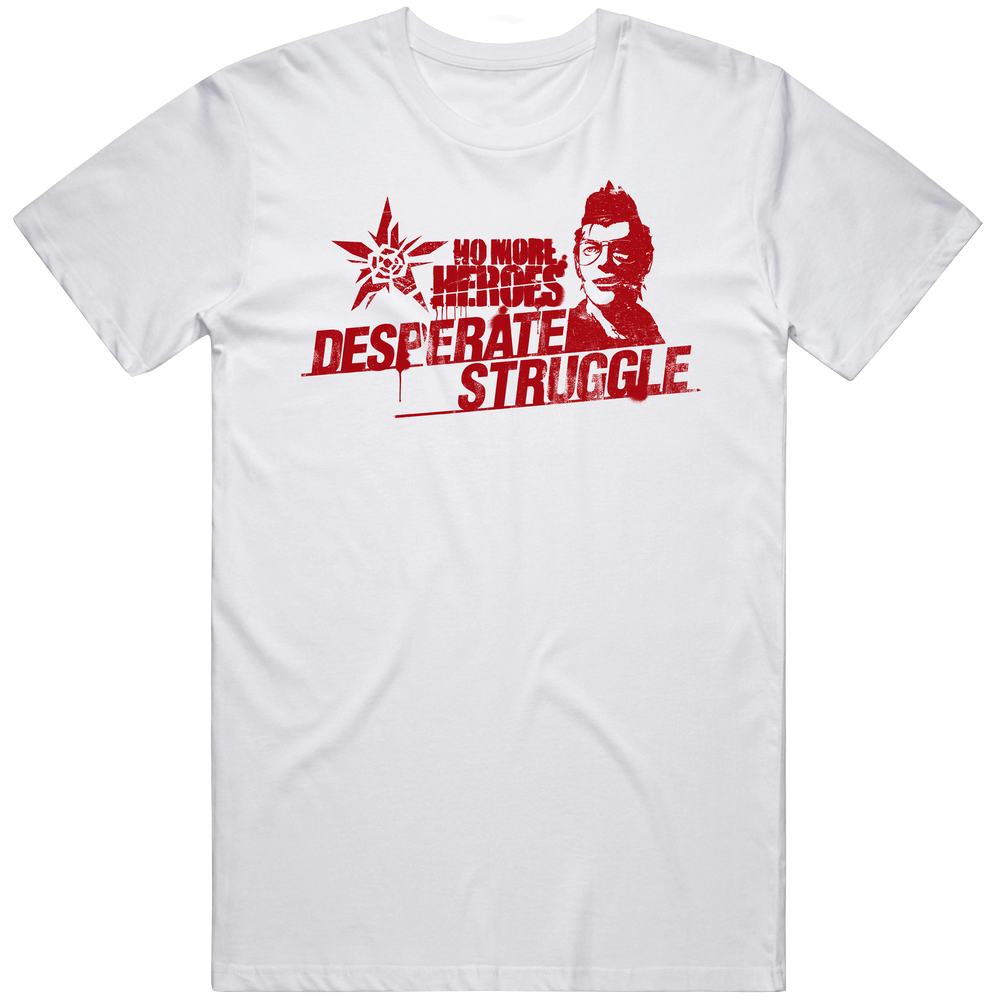 No More Heroes Travis Video Game Mens Cotton Tee T Shirt