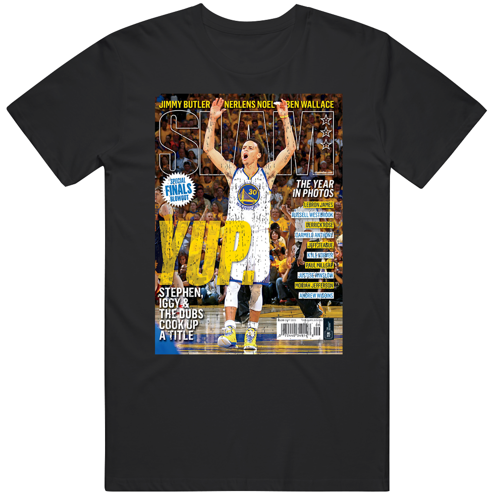 Slam Magazine Issue 191 Stephen Curry Popular Basketball Magazine Grunge Look Mens Cotton Tee T Shirt Slam Magazine Issue 191 Stephen Curry Popular Basketball Magazine Grunge Look Mens Cotton Tee T Shirt