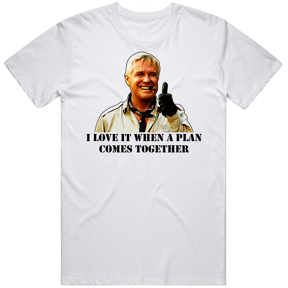 A Team Hannibal Action Tv Series Mens Cotton Tee T Shirt