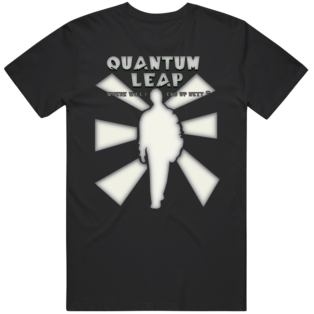 Quantum Leap Tv Show Retro 80s Mens Cotton Tee T Shirt Quantum Leap Tv Show Retro 80s Mens Cotton Tee T Shirt