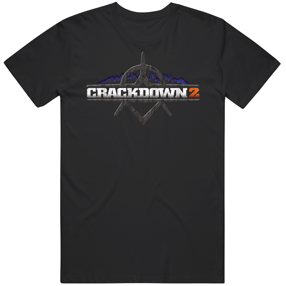 Crackdown 2 Video Game Mens Cotton Tee T Shirt