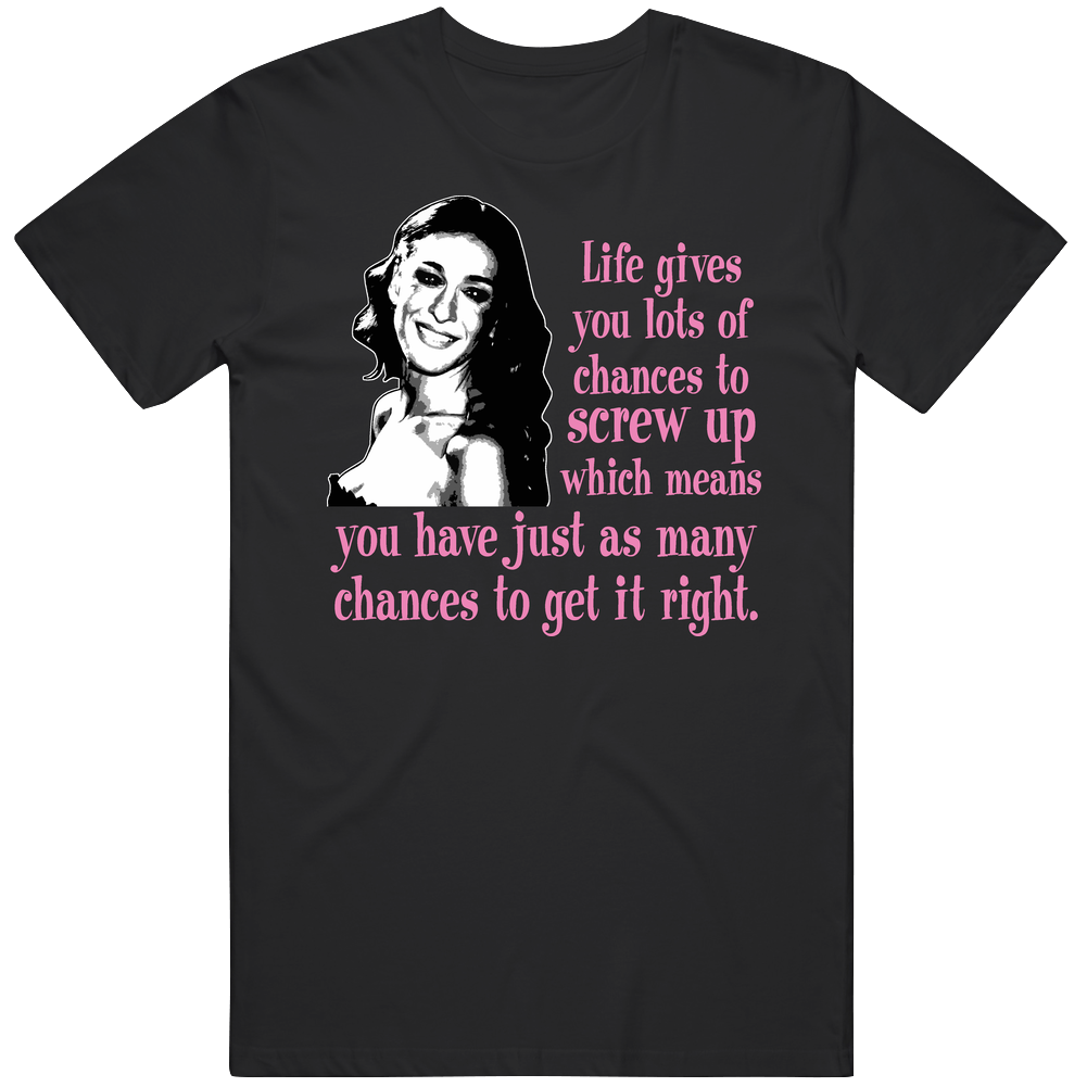 Carrie Bradshaw Sex In The City Quote Mens Cotton Tee T Shirt