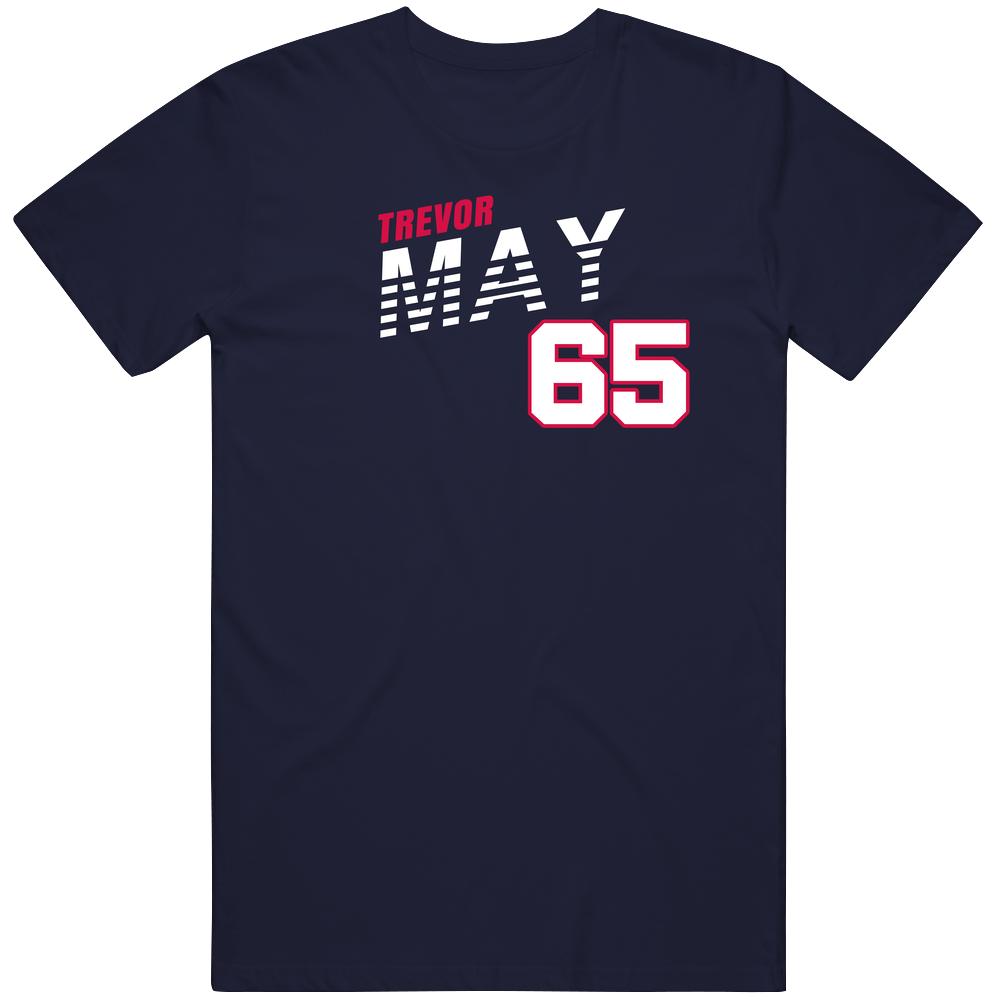 Trevor May 65 Favorite Player Minnesota Baseball Fan Mens Cotton Tee T Shirt Trevor May 65 Favorite Player Minnesota Baseball Fan Mens Cotton Tee T Shirt
