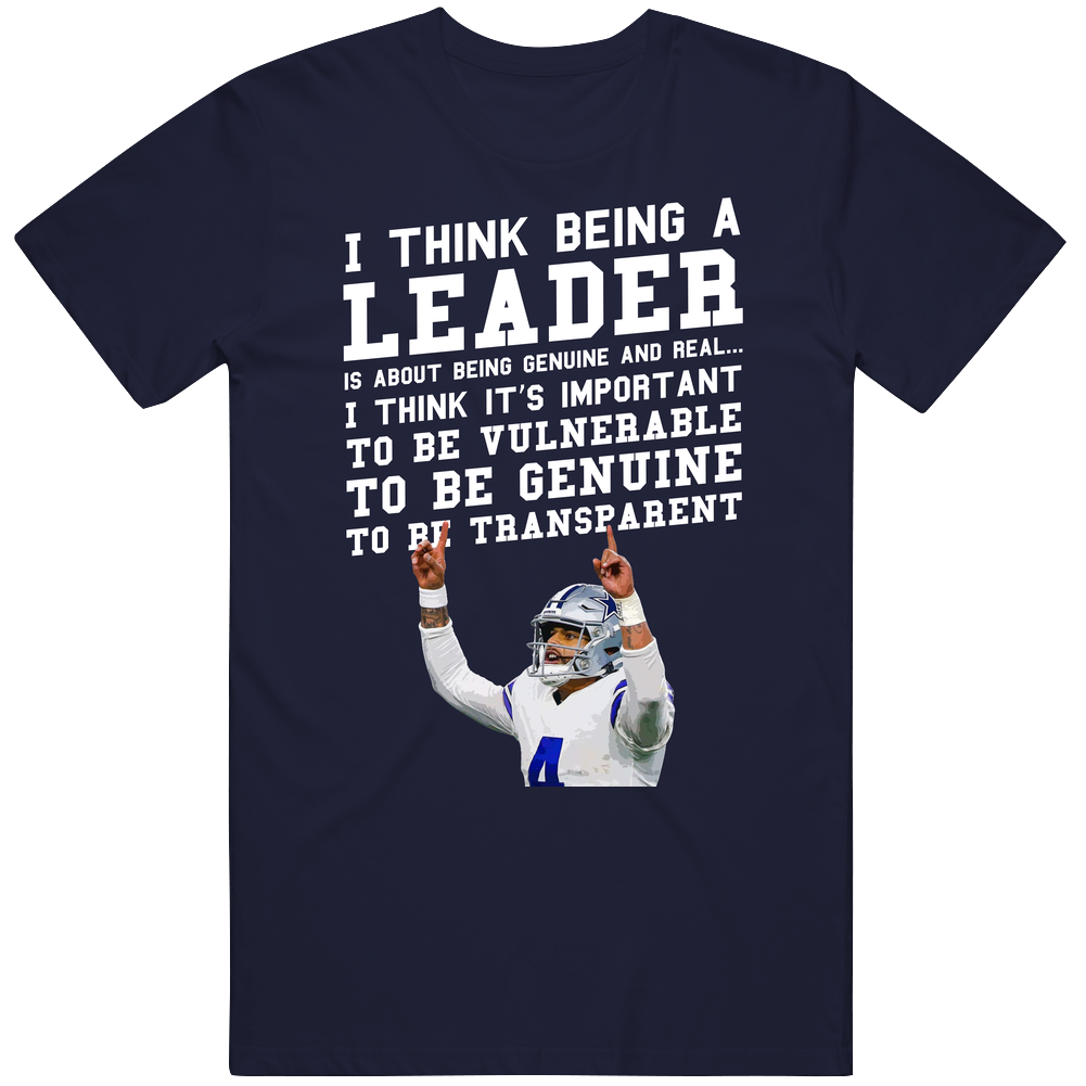 Dak Prescott Dallas Football Mental Health Quote Mens Cotton Tee T Shirt Dak Prescott Dallas Football Mental Health Quote Mens Cotton Tee T Shirt