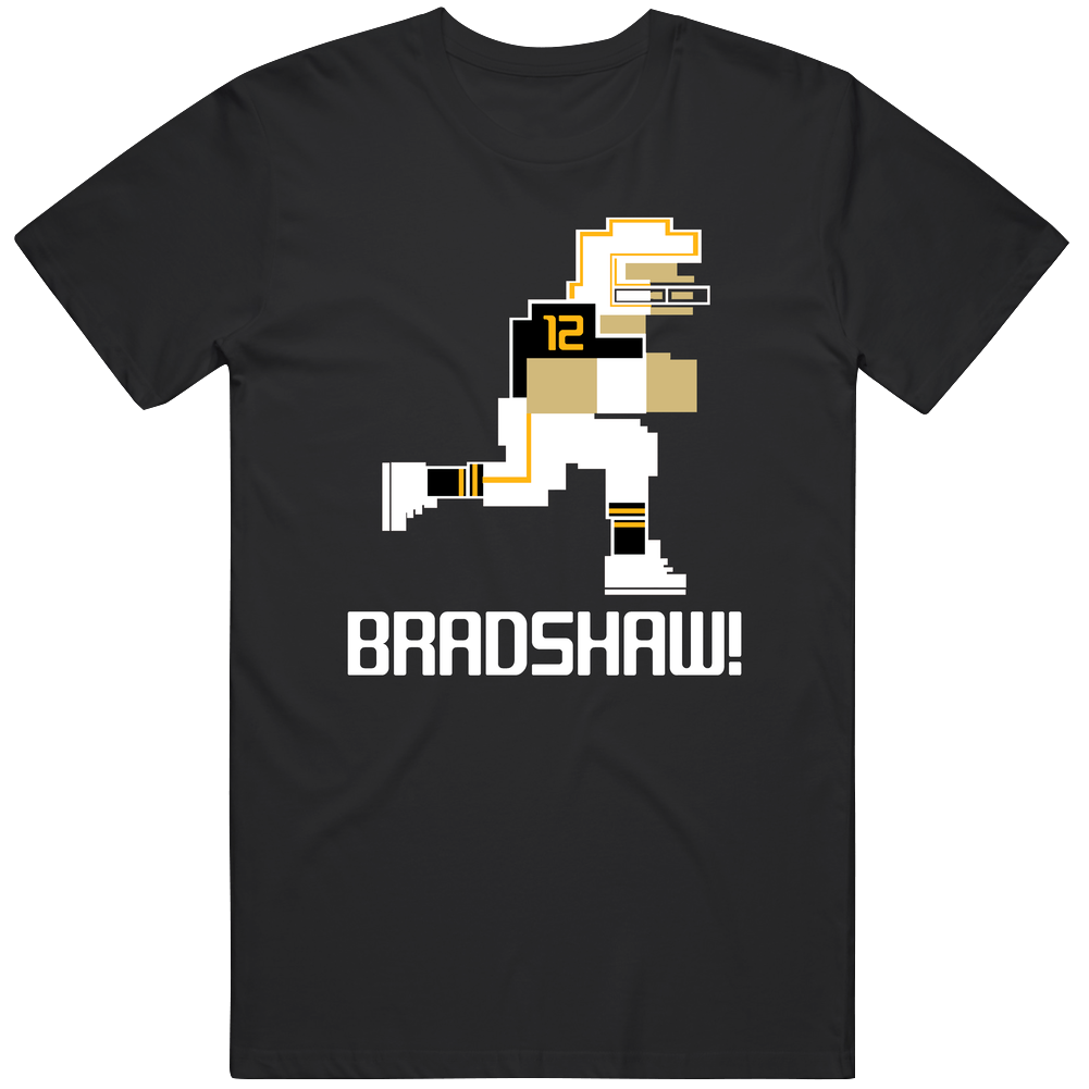 Terry Bradshaw Tecmo Bowl Pittsburgh Football Athlete Fan Mens Cotton Tee T Shirt Terry Bradshaw Tecmo Bowl Pittsburgh Football Athlete Fan Mens Cotton Tee T Shirt