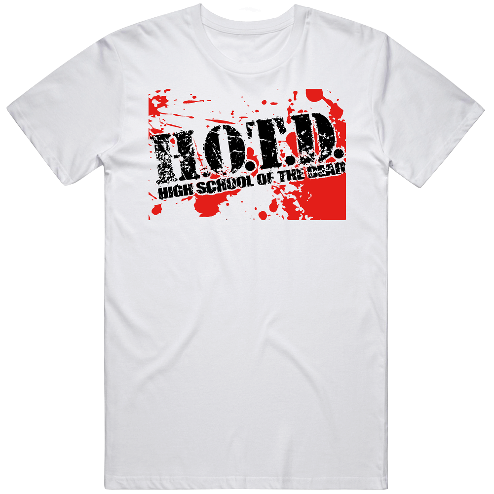 Hotd Highschool Of The Dead Mens Cotton Tee T Shirt Hotd Highschool Of The Dead Mens Cotton Tee T Shirt