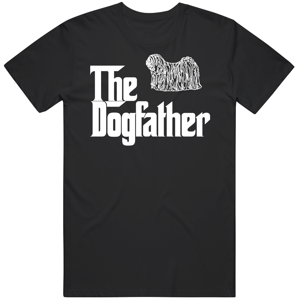 Puli Custom Dog Breed The Dogfather Black Mens Cotton Tee T Shirt Puli Custom Dog Breed The Dogfather Black Mens Cotton Tee T Shirt