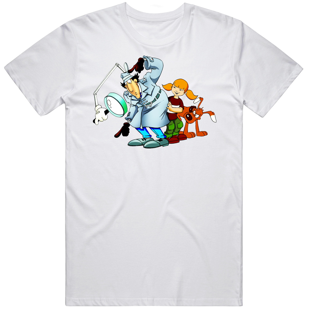 Inspector Gadget 80's Tv Show Mens Cotton Tee T Shirt