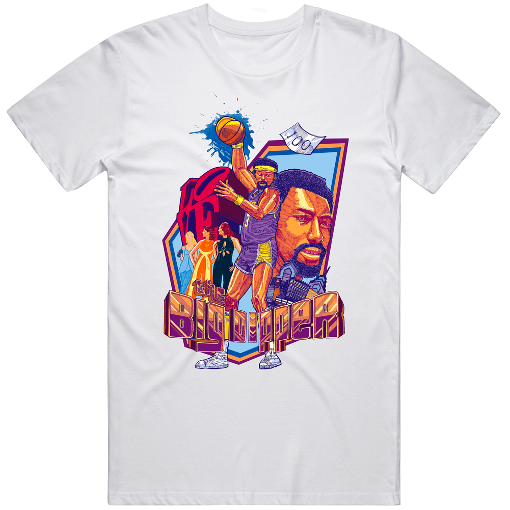 Wilt Chamberlain The Big Dipper Tee Unisex Classic Mens Cotton Tee T Shirt Wilt Chamberlain The Big Dipper Tee Unisex Classic Mens Cotton Tee T Shirt