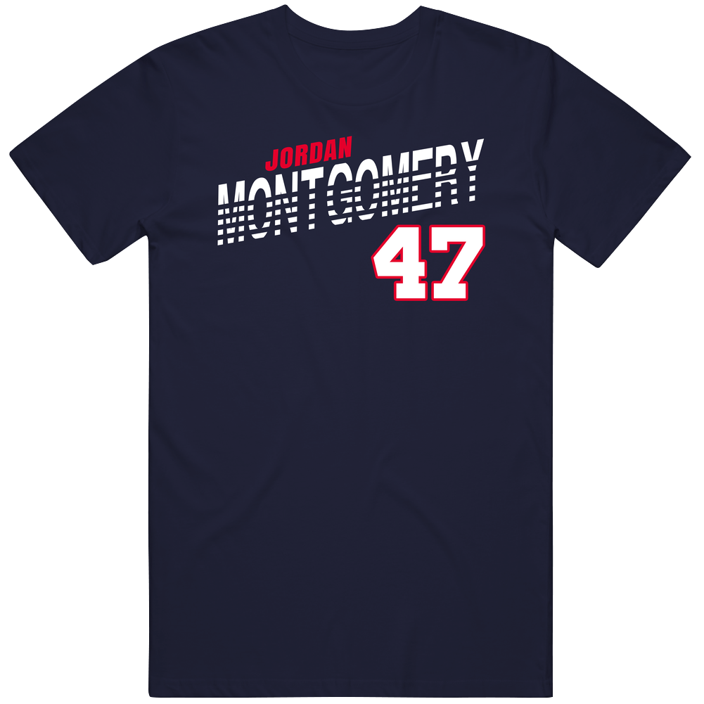 Jordan Montgomery 47 Favorite Player New York Y Baseball Fan Mens Cotton Tee T Shirt