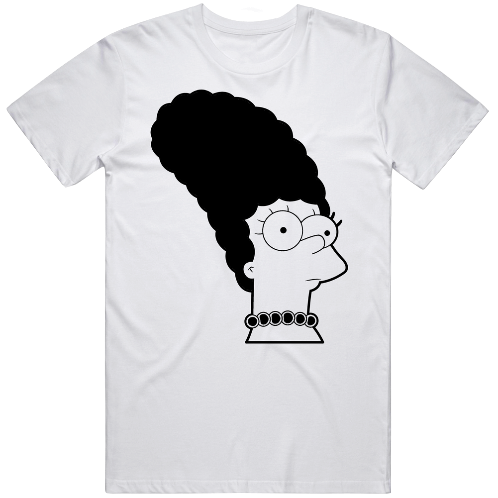 Marge Simpson The Simpsons 80s Tv Show Character Fan Mens Cotton Tee T Shirt Marge Simpson The Simpsons 80s Tv Show Character Fan Mens Cotton Tee T Shirt