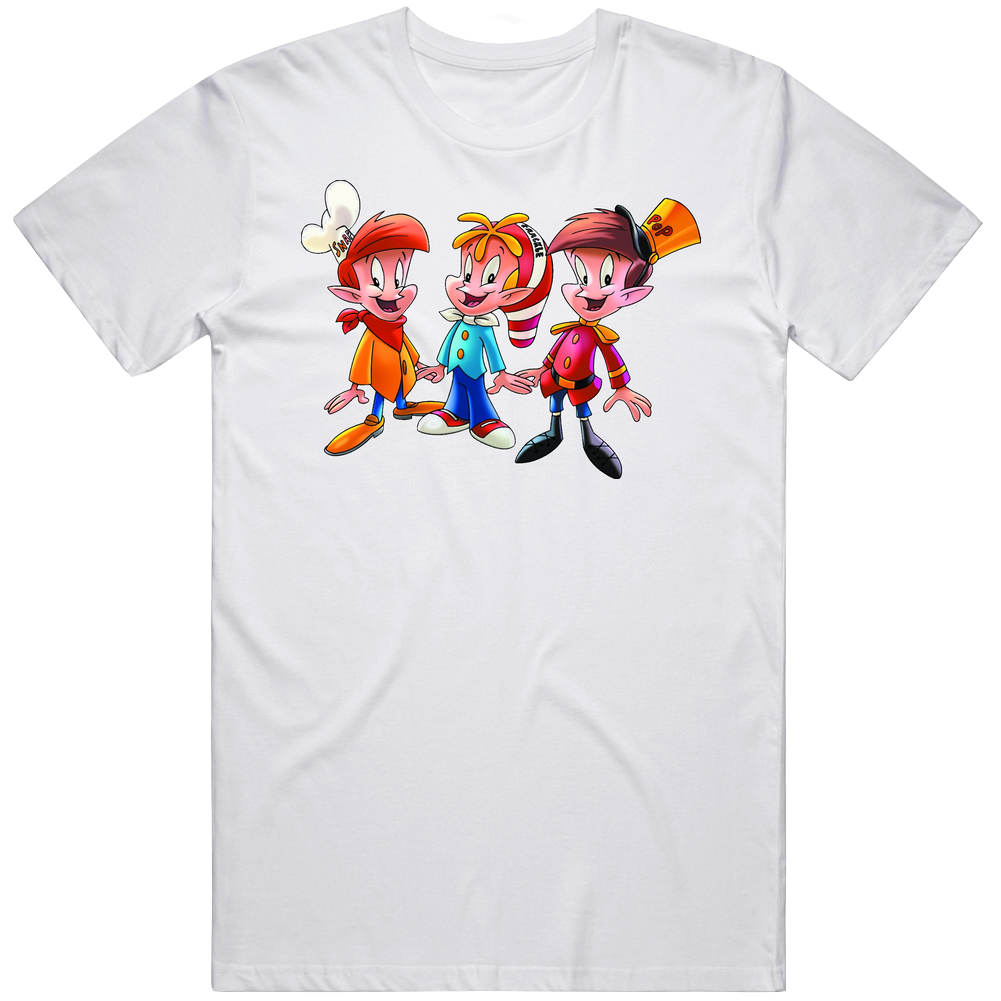 Snap Crackle Pop Rice Krispies Mens Cotton Tee T Shirt