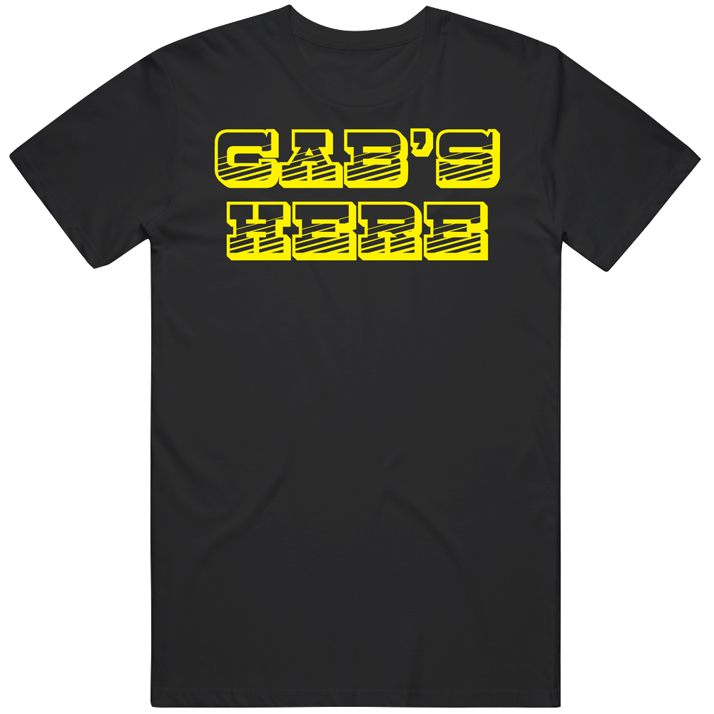 Cab's Here Funny Jersey Shore Pauly D Mens Cotton Tee T Shirt