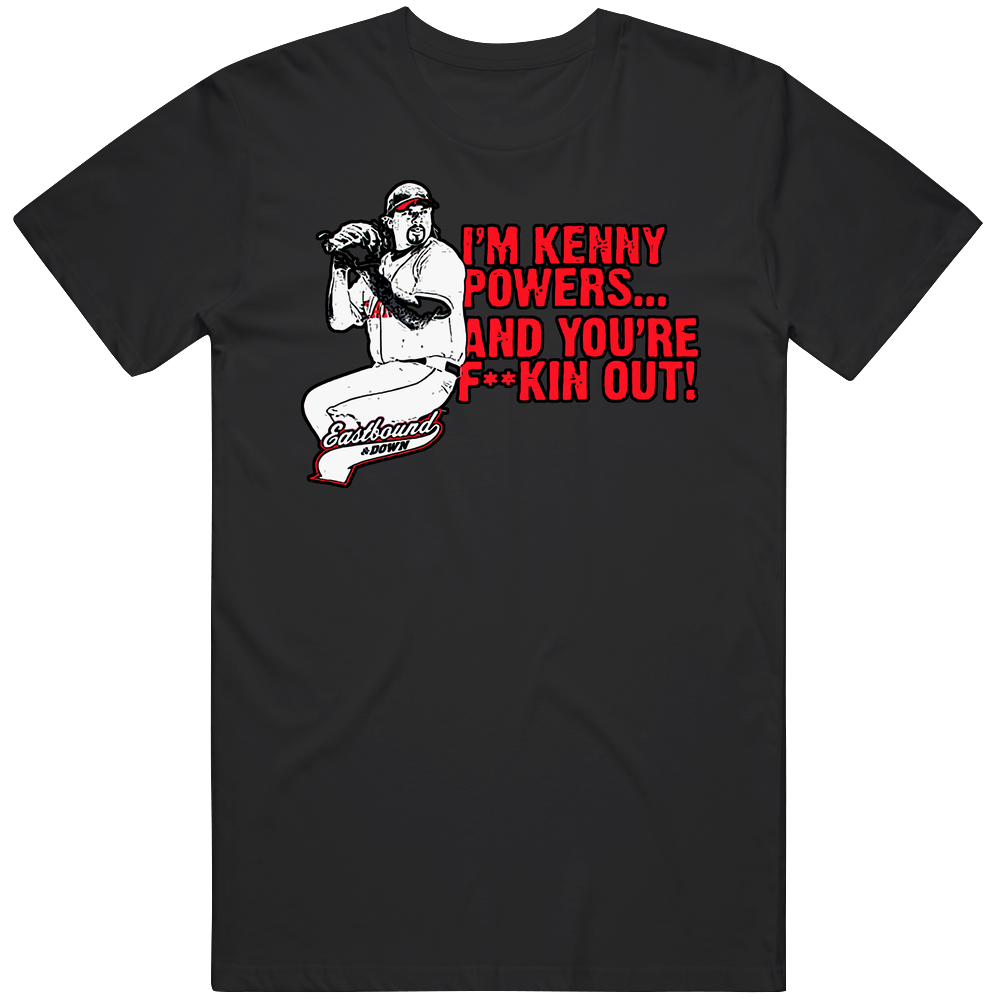 Kenny Powers Eastbound And Down Tv Show Mens Cotton Tee T Shirt