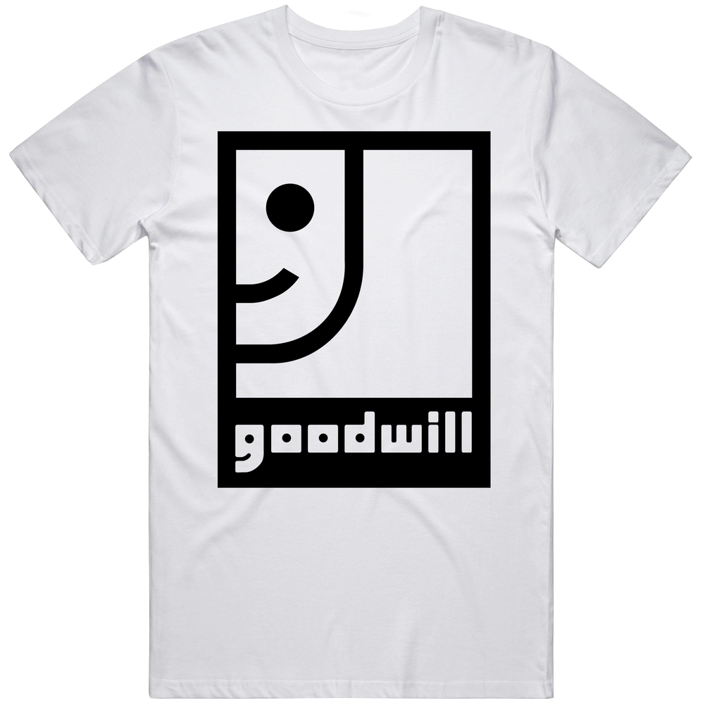 Goodwill Thrift Shop Employee Logo Mens Cotton Tee T Shirt