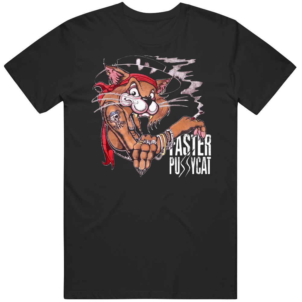 Faster Pussycat 3 071244640 Heavy B Mens Cotton Tee T Shirt