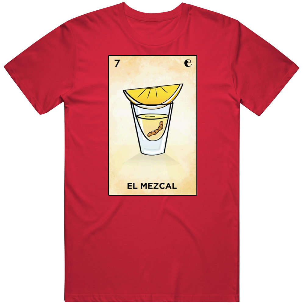 Loteria El Mezcal Card Lottery Gambling Fan Mens Cotton Tee T Shirt Loteria El Mezcal Card Lottery Gambling Fan Mens Cotton Tee T Shirt