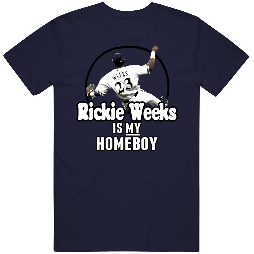 Rickie Weeks Milwaukee Mens Cotton Tee T Shirt Rickie Weeks Milwaukee Mens Cotton Tee T Shirt