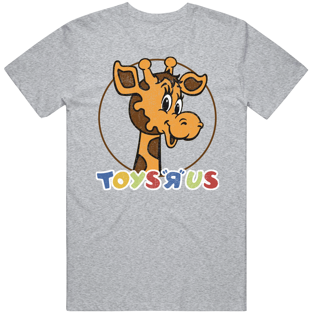 Vintage Distressed Toys R Us Logo Fan Mens Cotton Tee T Shirt