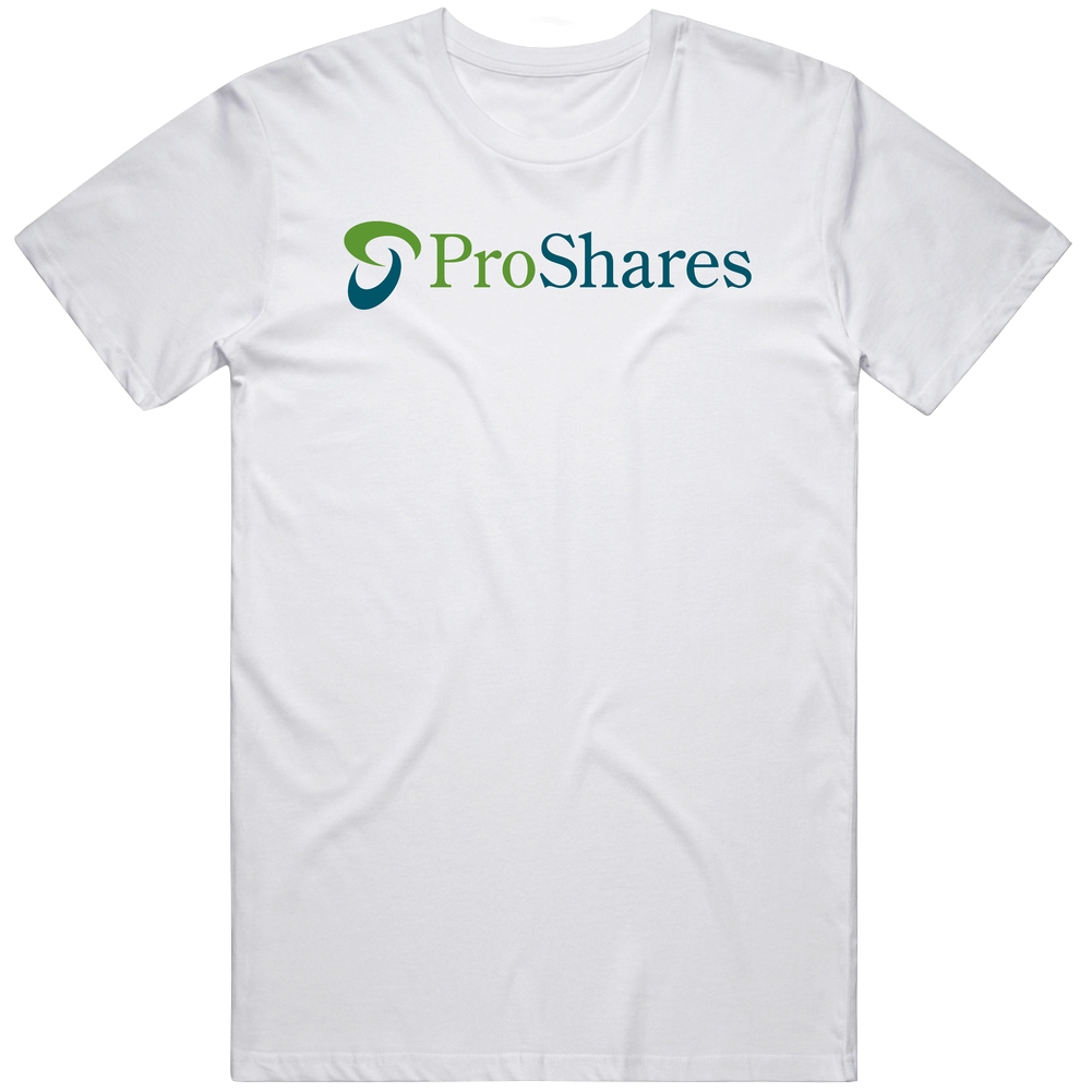 Proshares Etfs Nasdaq Company Logo Employee Fan Mens Cotton Tee T Shirt Proshares Etfs Nasdaq Company Logo Employee Fan Mens Cotton Tee T Shirt
