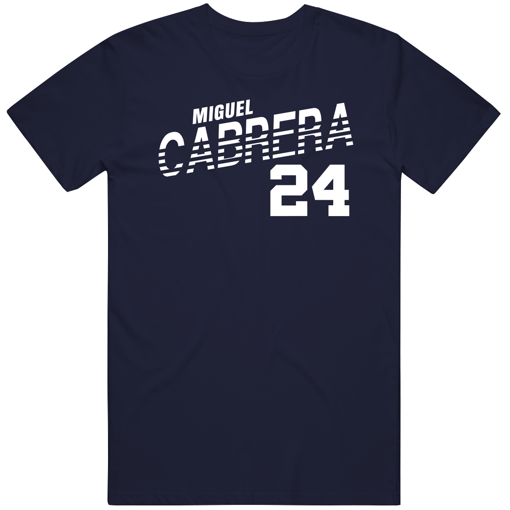 Miguel Cabrera 24 Favorite Player Detroit Baseball Fan Mens Cotton Tee T Shirt Miguel Cabrera 24 Favorite Player Detroit Baseball Fan Mens Cotton Tee T Shirt