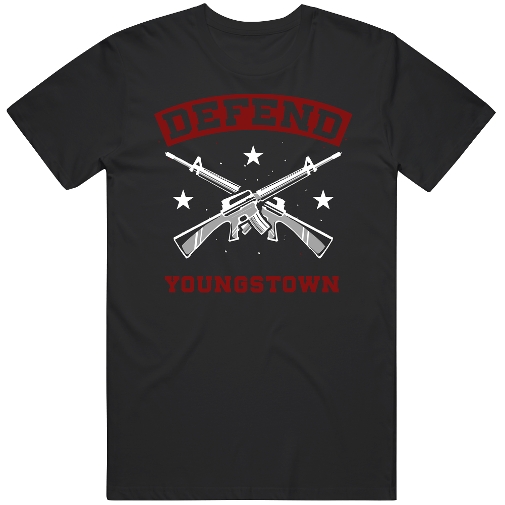 Defend Youngstown Strength Pride Mens Cotton Tee T Shirt