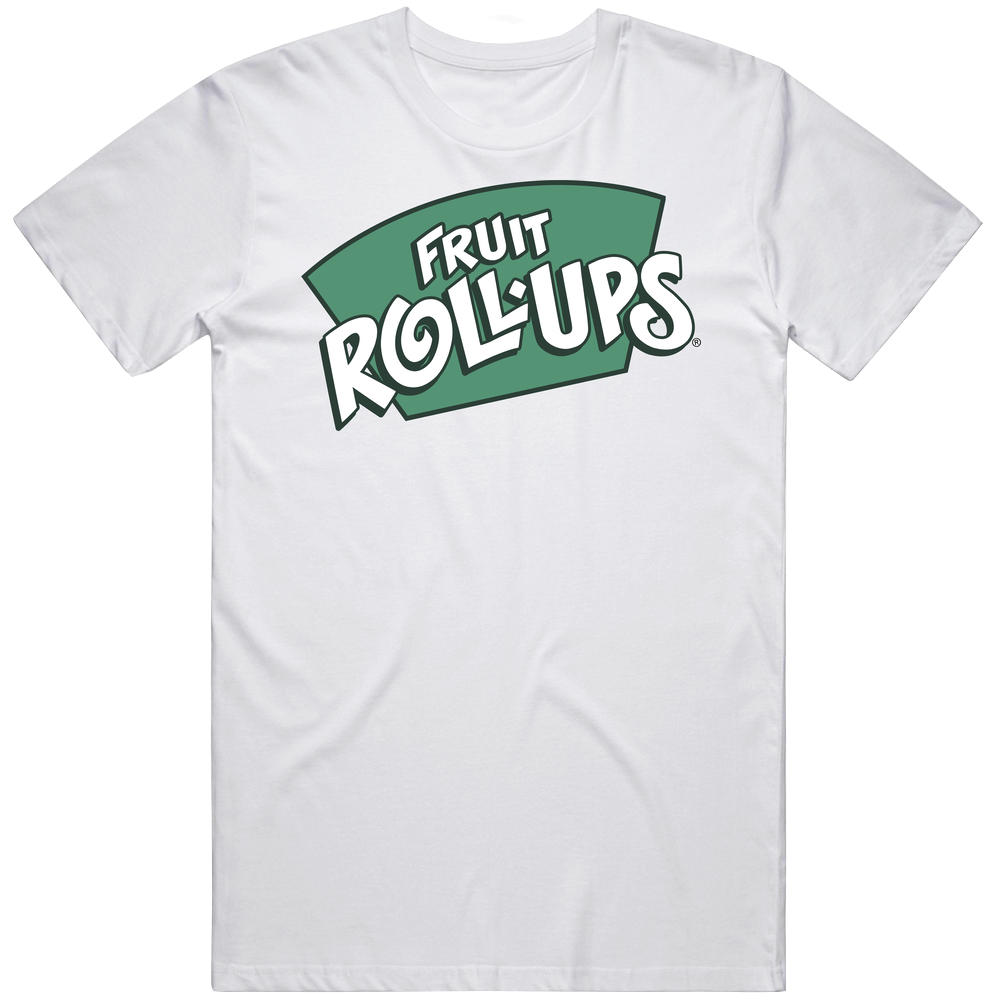 Fruit Roll Ups 90s Kids Snack Food Mens Cotton Tee T Shirt