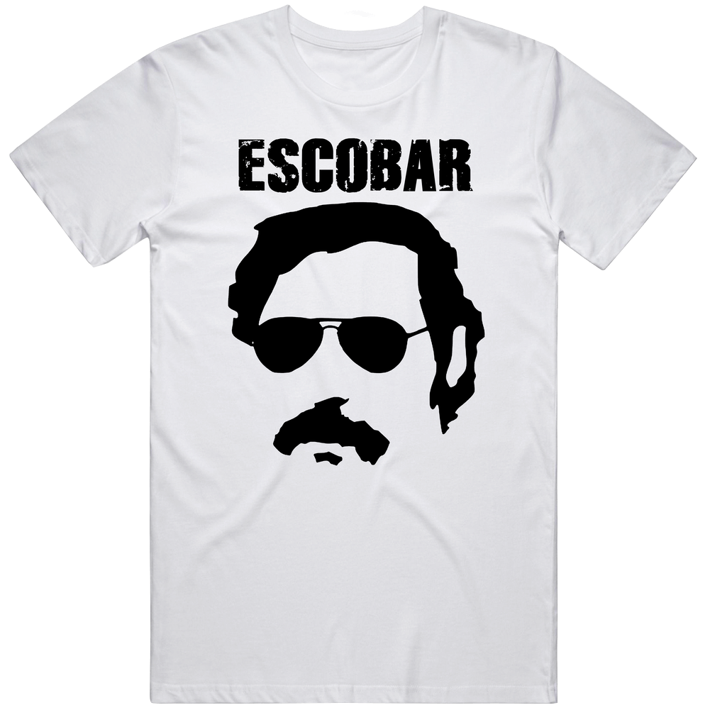 Pablo Escobar Mexican Drug Kingpin Mens Cotton Tee T Shirt