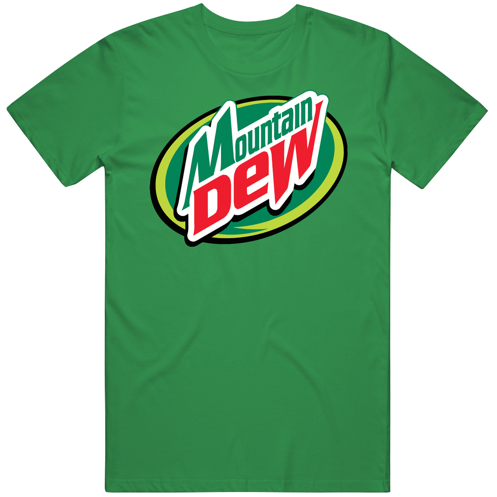 Mountain Dew Soft Drink Pop Mens Cotton Tee T Shirt Mountain Dew Soft Drink Pop Mens Cotton Tee T Shirt