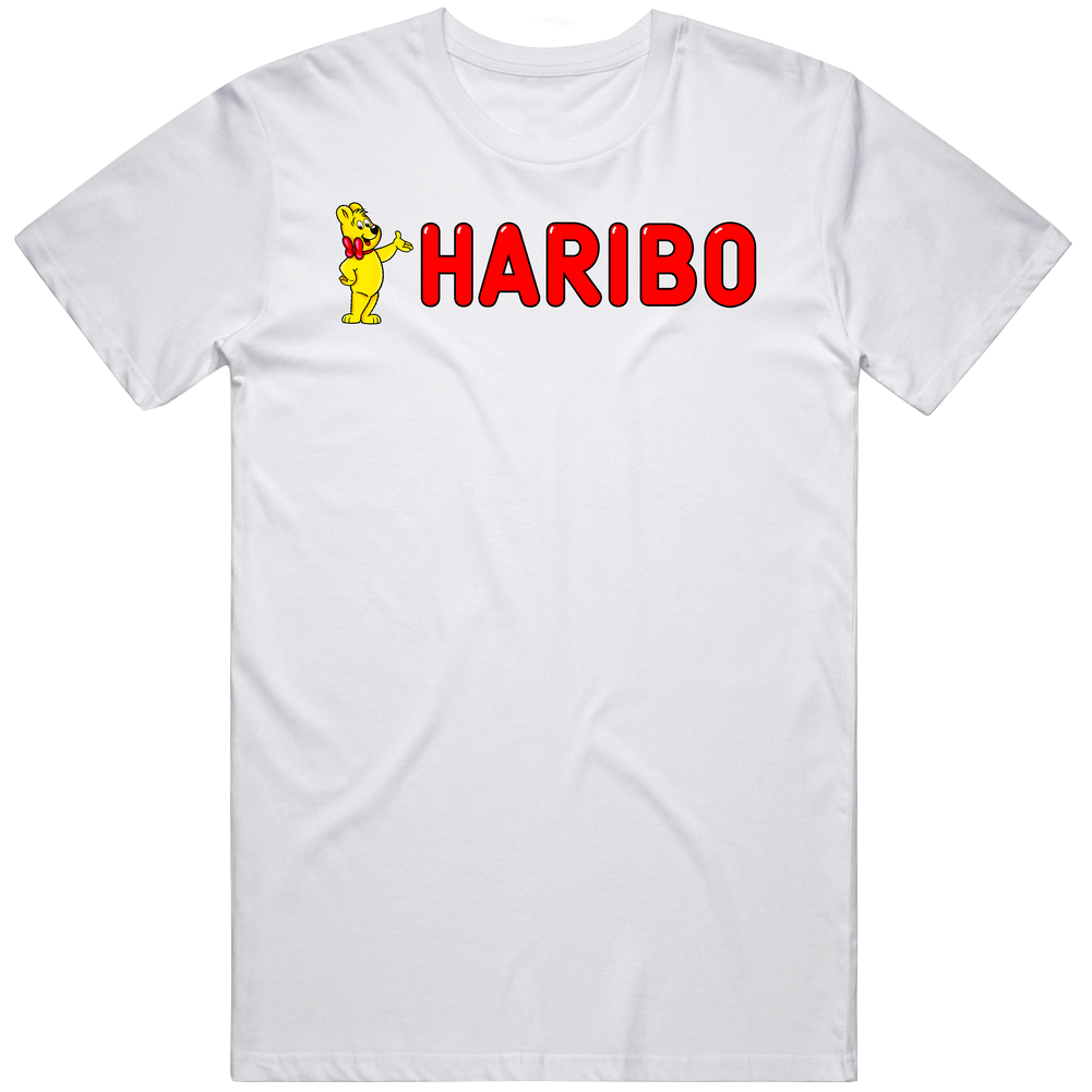 Harbio German Gummy Bear Candy Company Logo Mens Cotton Tee T Shirt