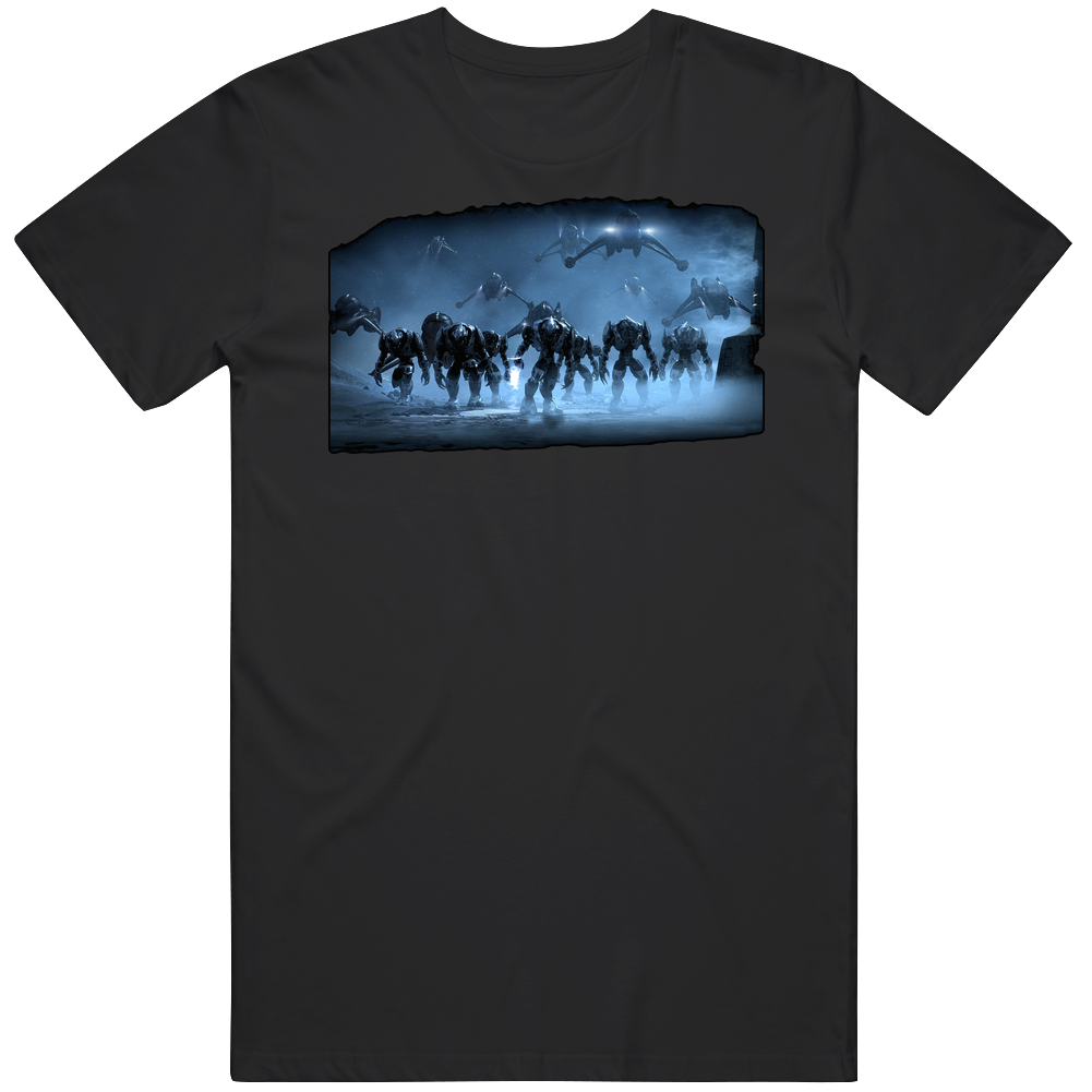 Halo Video Games Covenant Alien Mens Cotton Tee T Shirt