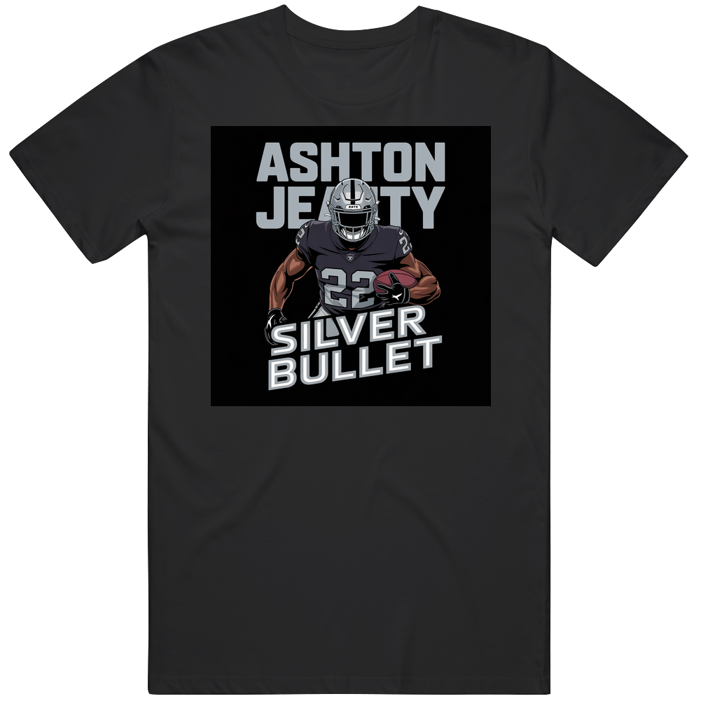 Ashton-jeanty-las-vegas-running-back-ash Mens Cotton Tee T Shirt