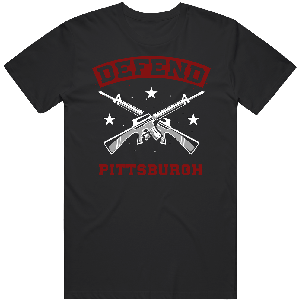 Defend Pittsburgh Strength Pride Mens Cotton Tee T Shirt Defend Pittsburgh Strength Pride Mens Cotton Tee T Shirt