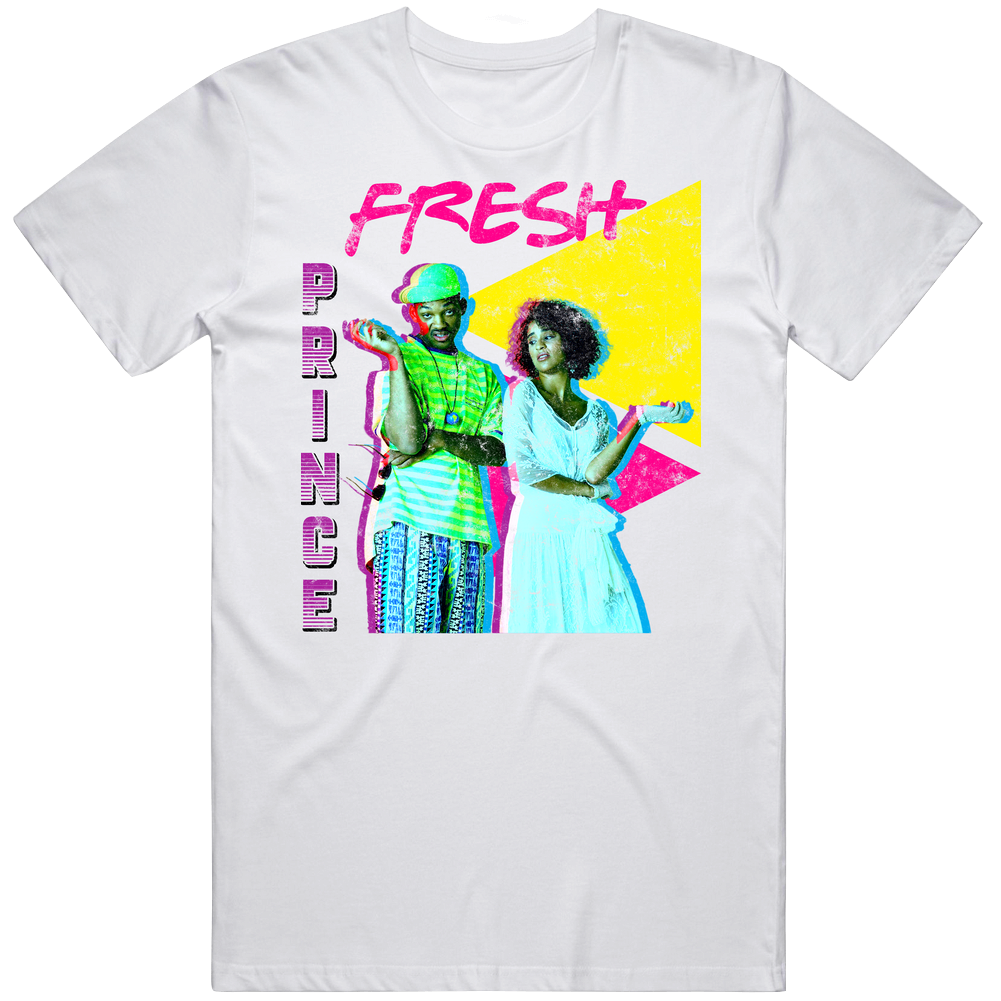 Retro Vibe Fresh Prince Of Bel Air 90s Tv Mens Cotton Tee T Shirt