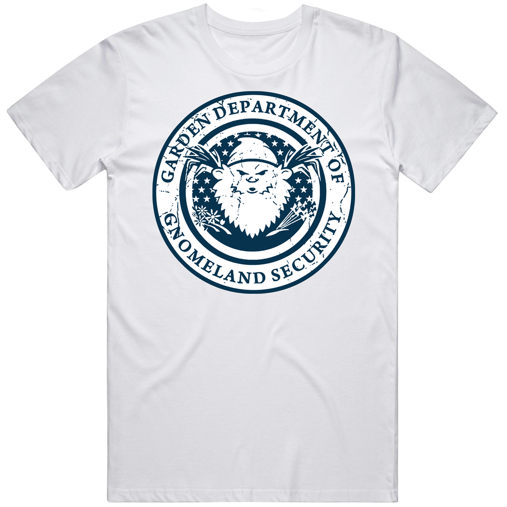 Garden Department Of Gnomeland Security Mens Cotton Tee T Shirt