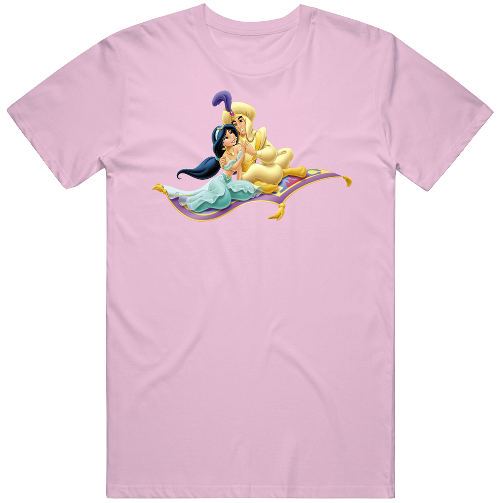 Jasmine Aladdin 90s Tv Show Cartoon Mens Cotton Tee T Shirt