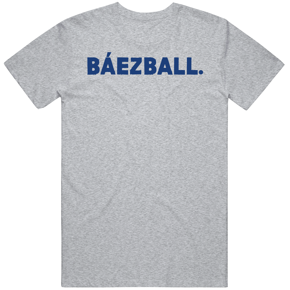 Javier Baez Baezball Chicago Baseball Star Mens Cotton Tee T Shirt Javier Baez Baezball Chicago Baseball Star Mens Cotton Tee T Shirt