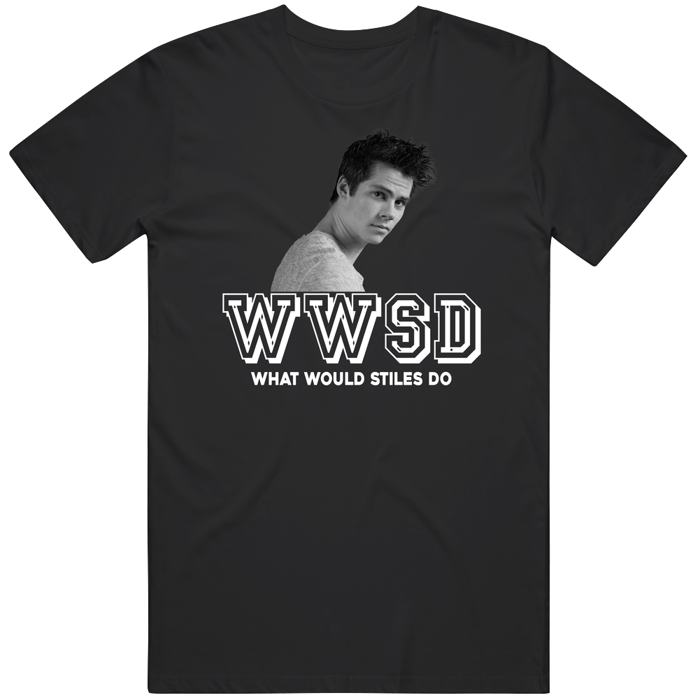 Stiles Stilinski Wwsd What Would Stiles Do Teen Wolf Favorite Character Tv Show Fan Mens Cotton Tee T Shirt Stiles Stilinski Wwsd What Would Stiles Do Teen Wolf Favorite Character Tv Show Fan Mens Cotton Tee T Shirt