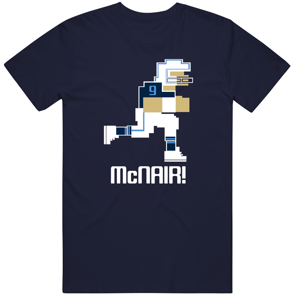 Steve Mcnair Tecmo Bowl Tennessee Football Athlete Fan Mens Cotton Tee T Shirt Steve Mcnair Tecmo Bowl Tennessee Football Athlete Fan Mens Cotton Tee T Shirt