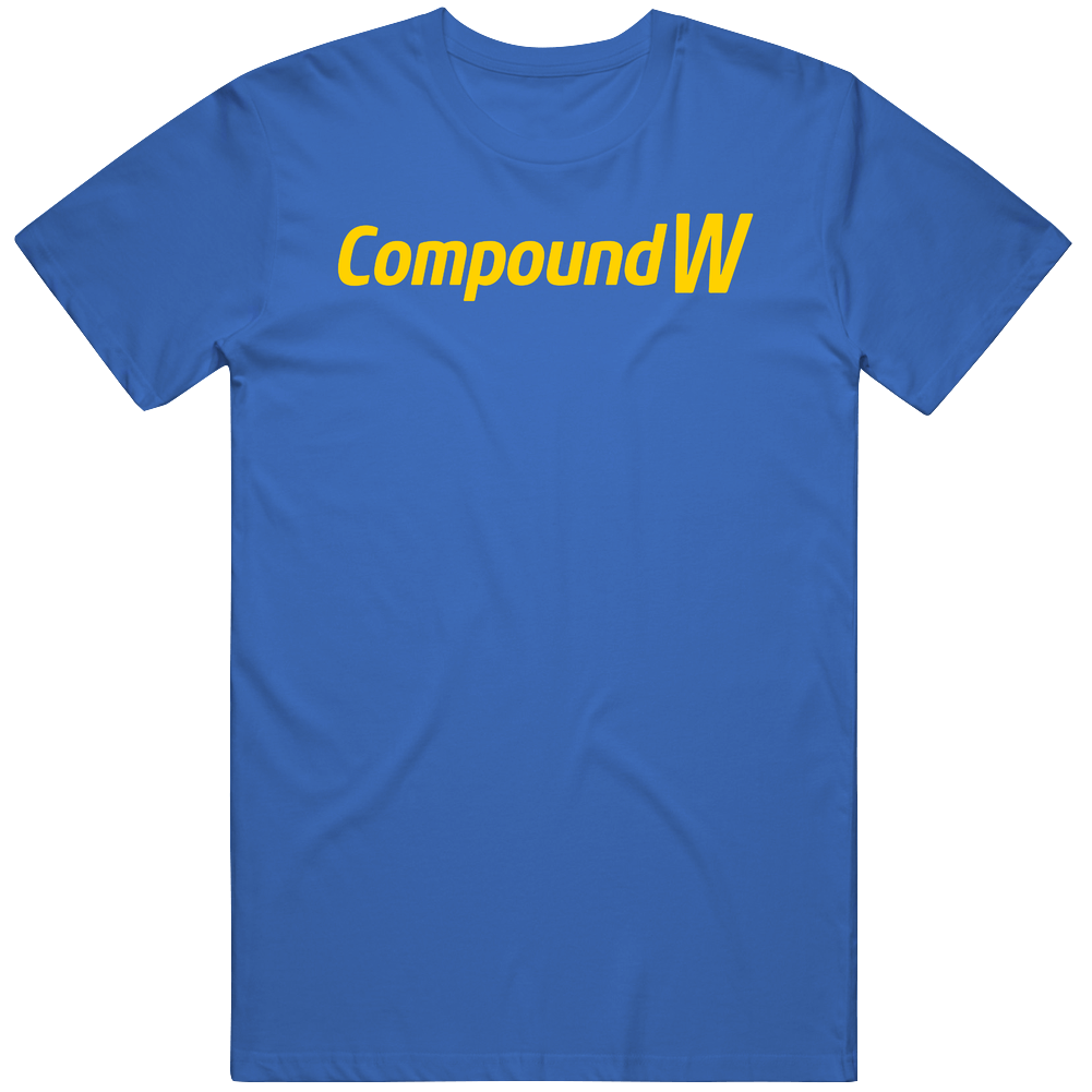 Compound W Best Over The Counter Medication Logo Mens Cotton Tee T Shirt
