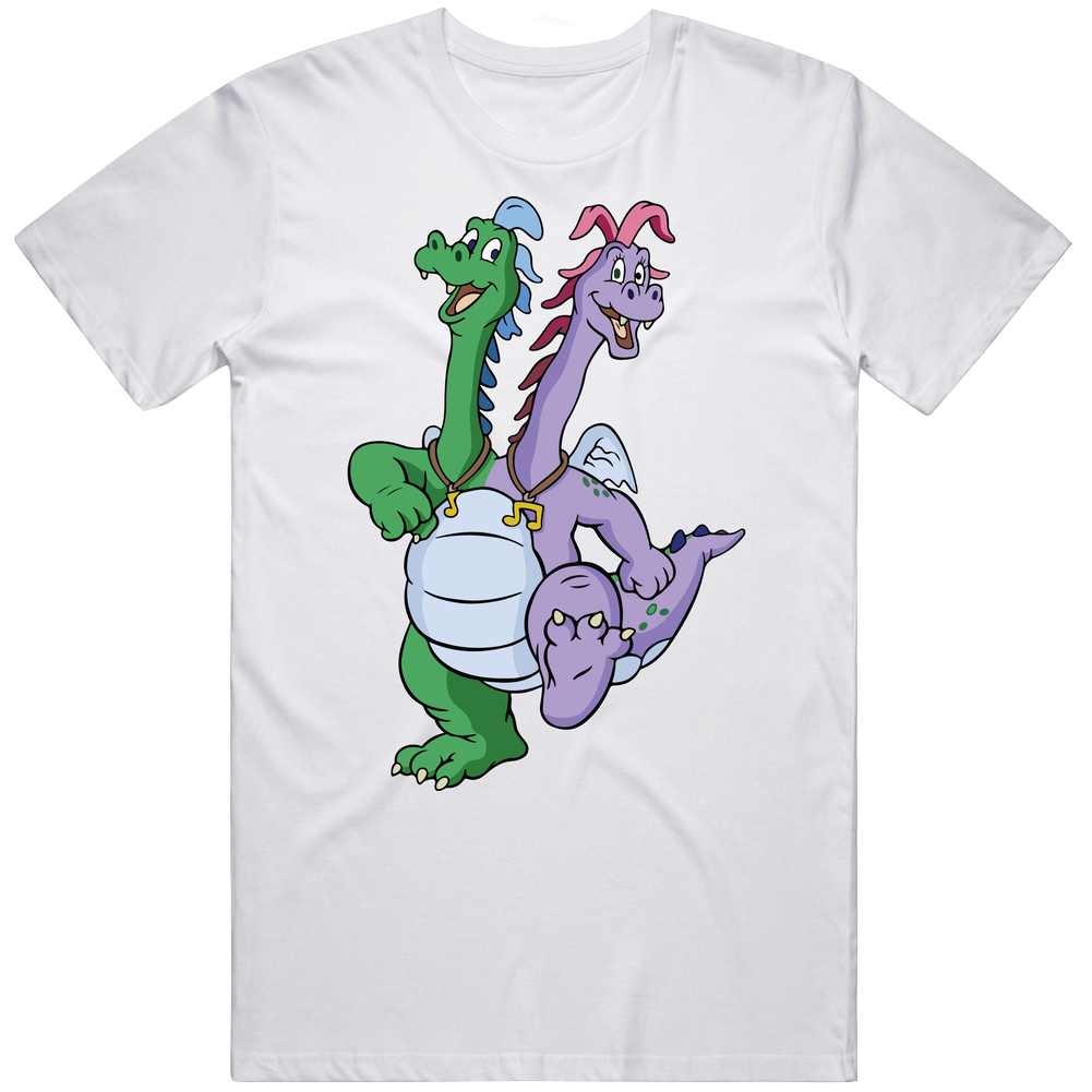 Wheezie Dragon Tales Characters Kids Tv Show Cartoon Mens Cotton Tee T Shirt