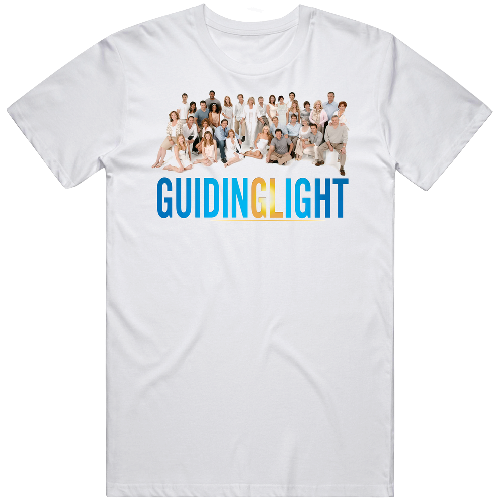 Guiding Light Tv Show Mens Cotton Tee T Shirt