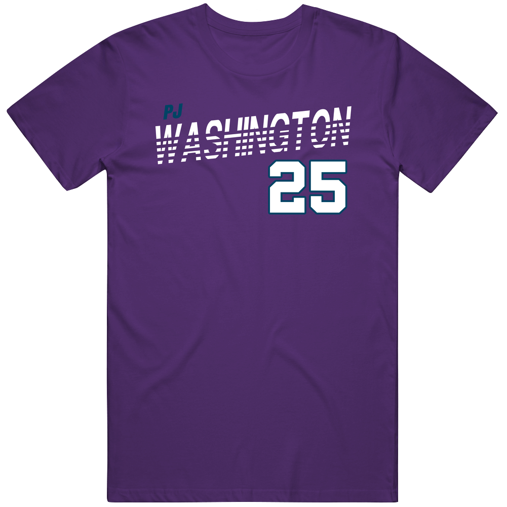 Pj Washington 25 Favorite Player Charlotte Basketball Fan Mens Cotton Tee T Shirt Pj Washington 25 Favorite Player Charlotte Basketball Fan Mens Cotton Tee T Shirt
