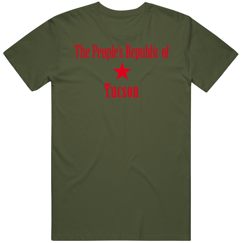 The Peoples Republic Of Tucson Custom Mens Cotton Tee T Shirt