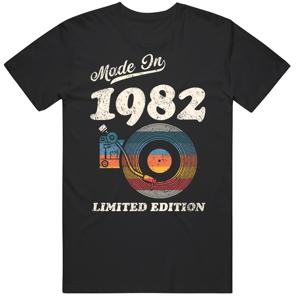 Made In 1982 Limited Edition Mens Cotton Tee T Shirt